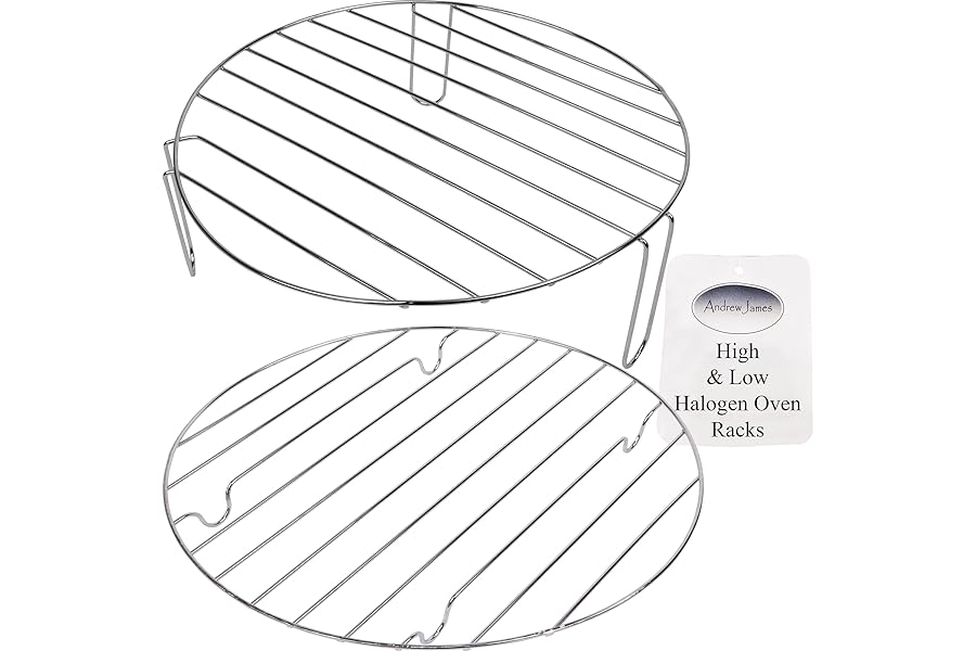 Andrew James Halogen Oven Racks Set of 2 Accessories Parts and Spares