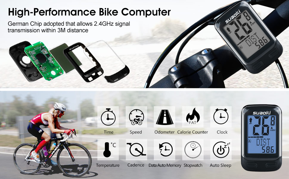 suaoki bike computer