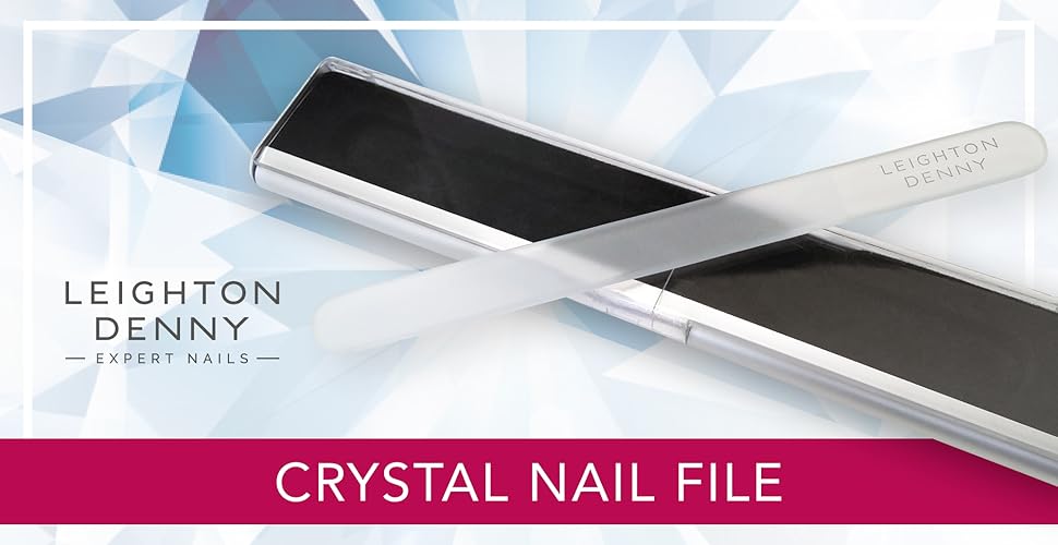 Leighton Denny Crystal Nail File in Aluminimum Case Amazon.co.uk