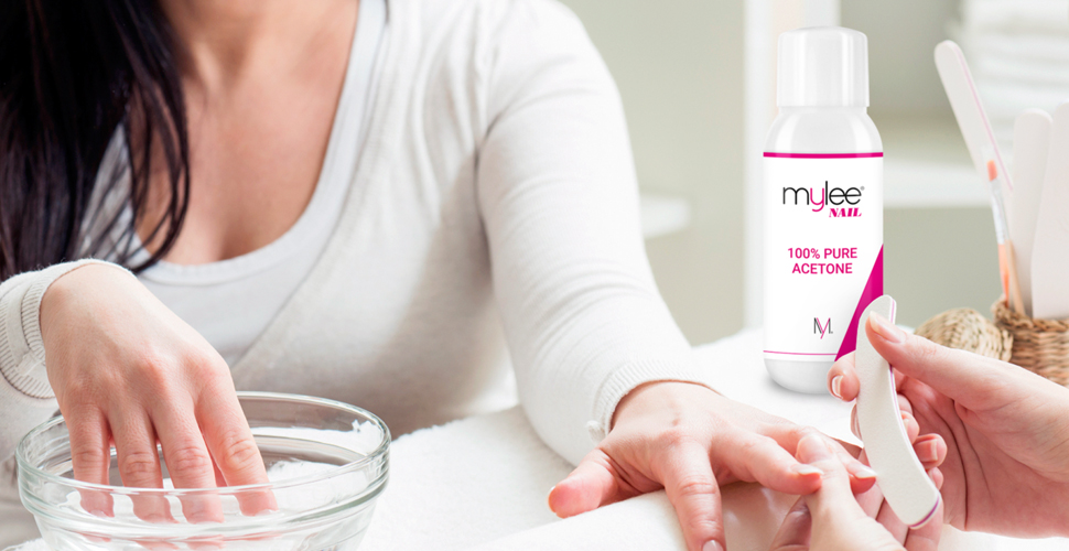 Mylee 100 Pure Acetone High Quality Nail Polish Remover for UV/LED Gel