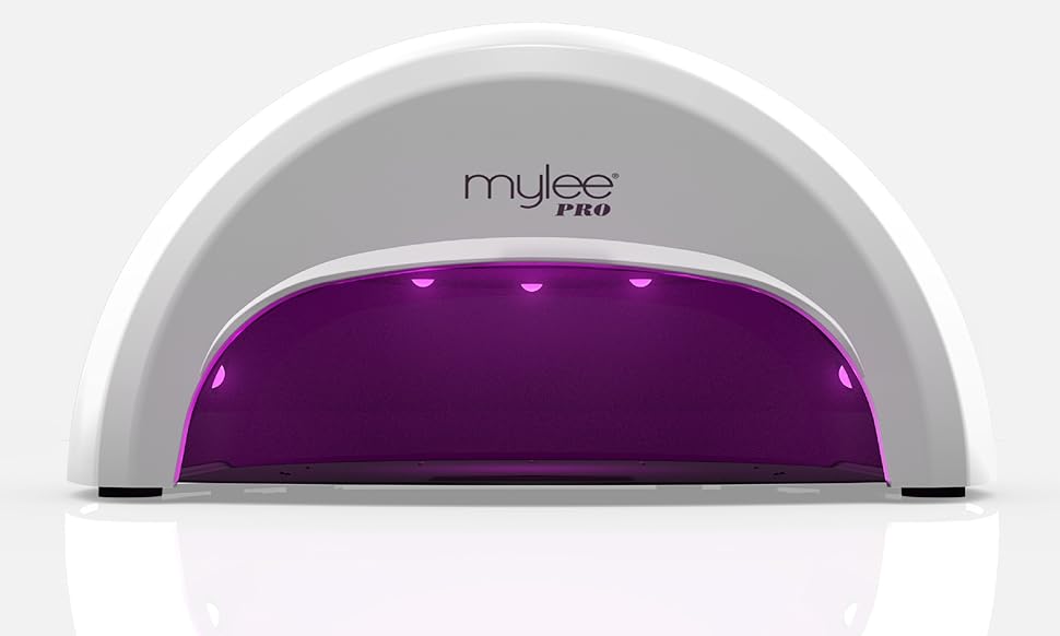 Mylee PRO Salon Series LED 15Second Convex Curing 5Finger Nail Drying