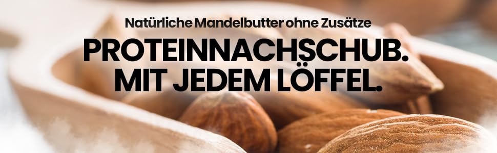 Mandelbutter – Premium Mandelmus – Wehle Sports Almond Butter ...