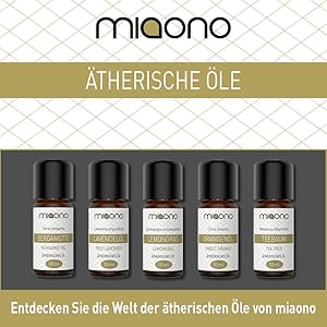 Teebaum, Lavendel, Bergamotte, ätherisches Öl, ätherische Öle, miaono, Aromatherapie