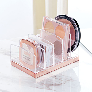rose gold beauty makeup woman girls teen tween college artist bathroom vanity