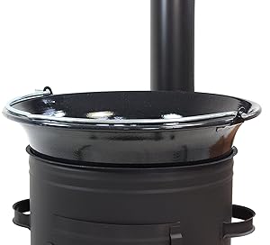 Set Gulaschkanone Gulaschofen 39 cm Ofen Holzofen + 22