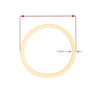 Grösse Abmessungen Durchmesser Haargummis 5cm Breite 5mm