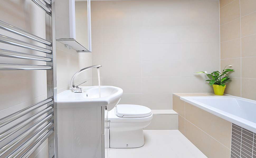 BONADE Waschtischarmatur Wasserhahn Chrom Bad Armatur Einhebelmischer