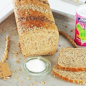 Geschenkset Brot und Salz „Alles Liebe“ im Geschirrtuch