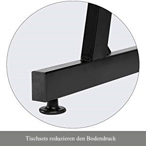 Coavas L-förmig Arbeitstisch Schreibtisch Computertisch Holz