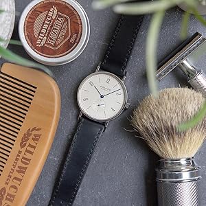 Bartkamm Holz Set Bart Kamm aus Holz Birnbaumholz, antistatisch, Geschenke für Männer, Bartpflege