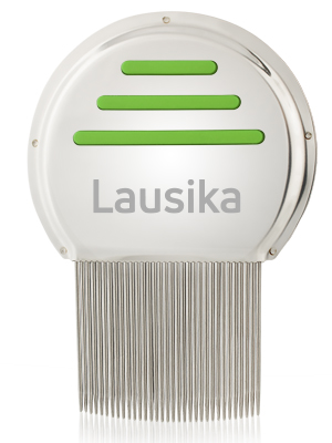 Der Lausika Läusekamm in grün