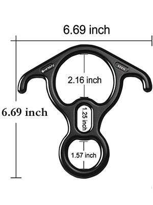 Im vergleich zu anderen Achtern, sehr groß