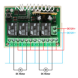 INSMA Funkfernbedienung 433 MHz Langstrecken 12V 4CH Wireless