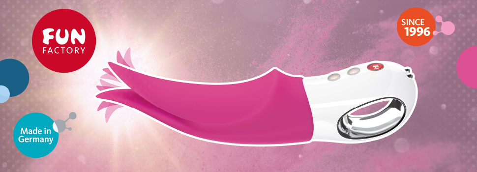 Fun Factory VOLTA - Vibrador externo mujer punta flexible silicona turquesa