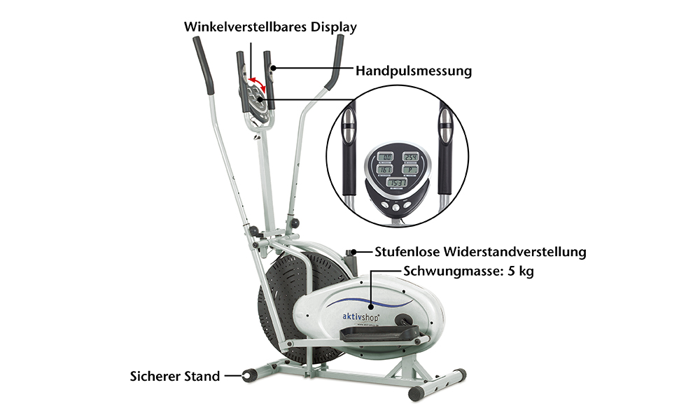 Crosstrainer Fur Gelenkschonendes Training Ellipsentrainer Fur