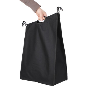 SONGMICS Wäschekorb, Wäschesammler mit 4 abnehmbaren Stofftaschen