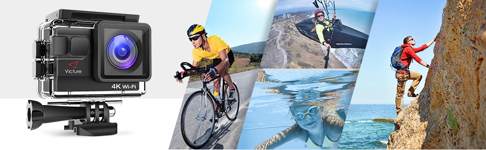 Victure Actioncam 4K Wifi 170° Weitwinkel: Amazon.de: Kamera Victure Actioncam 4K Wifi 170° Weitwinkel: Amazon.de: Kamera
