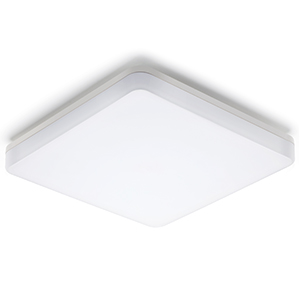 Oeegoo 18W LED Deckenleuchte Bad, 1800LM Flimmerfrei Badezimmerlampe
