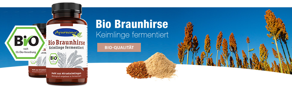 Braunhirse keimlinge proem.m fermentiert BIO