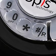 Opis 60s Cable Dial Black with Opis Logo Insert