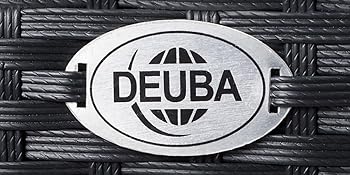 Amazon.de: Deuba Poly Rattan Sonneninsel 230cm Oval Faltbares Dach 7cm