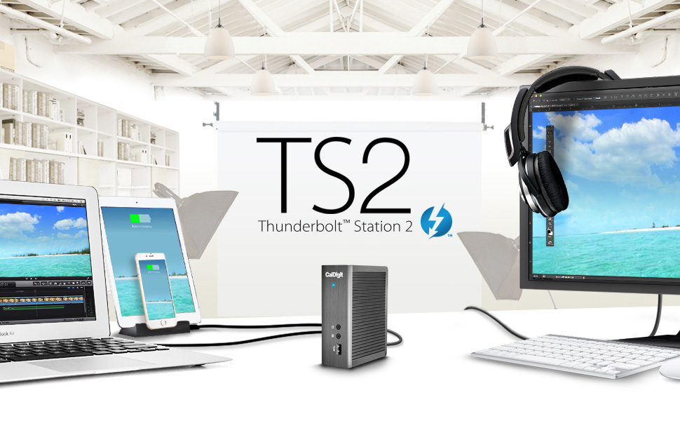 CalDigit TS2 Thunderbolt 2Dockingstation ((EU Plug)) Amazon.es