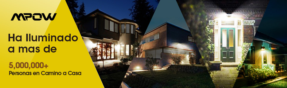 lampara luz solar exterior para jardin a iluminar su camino a casa