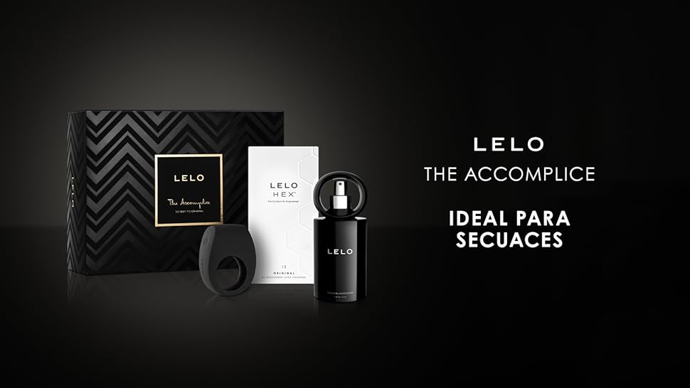LELO El Cómplice Set de Regalo para Hombre. Contiene: Anillo ...