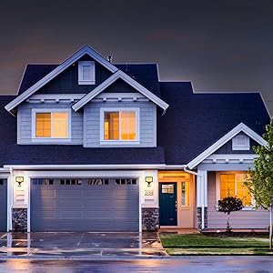 B.K.Licht Foco de exterior con panel solar y detector de ...