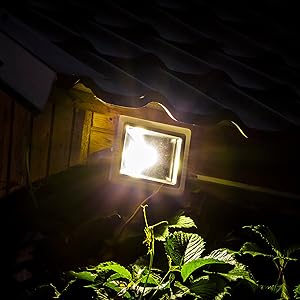 B.K.Licht Foco de exterior con panel solar y detector de ...