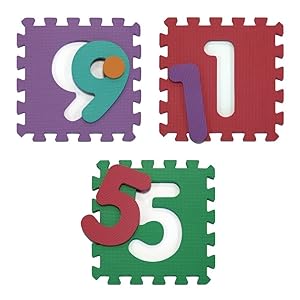 VeloVendo® Alfombra Puzzle Infantiles con Certificado CE & TÜV | Suelo