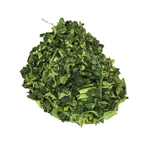 Pieza de Deshidratada Espinaca