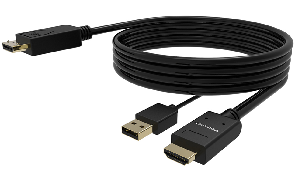Cable HDMI a DisplayPort Adaptador 4K60Hz, Hacer Conversor HDMI