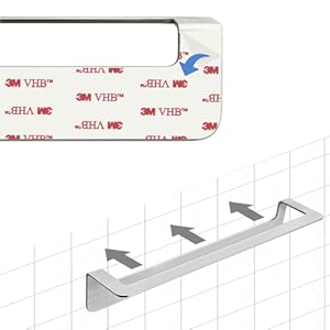 WEISSENSTEIN Toallero 30 cm baño adhesivo | Toalleros de baño ...