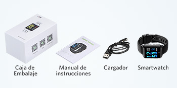 Seneo Reloj Inteligente Hombre, IP68 Smartwatch con Pulsera ...