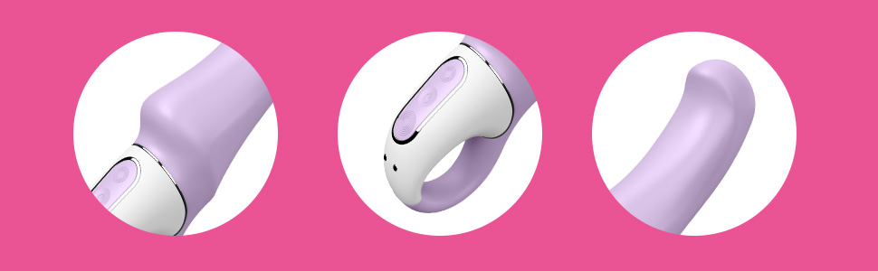 Satisfyer Vibes - Charming Smile, vibrador del punto G con 12 ...