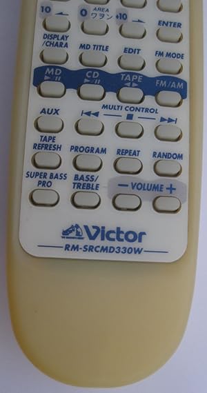 ビクター オーディオリモコン RM-SRCMD330A Amazon.co.jp: ビクター オーディオリモコン RM-SRCMD330A