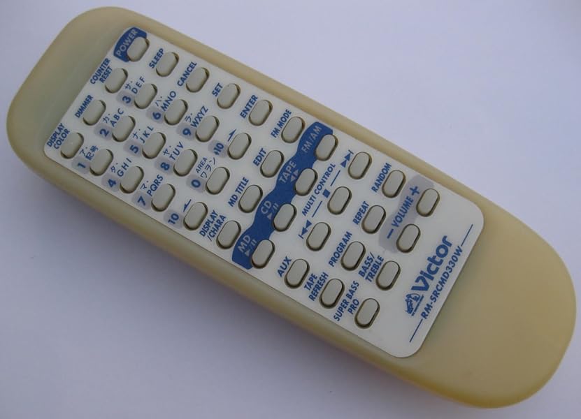 ビクター オーディオリモコン RM-SRCMD330A ビクター オーディオリモコン RM-SRCMD330A : 中古マーケット