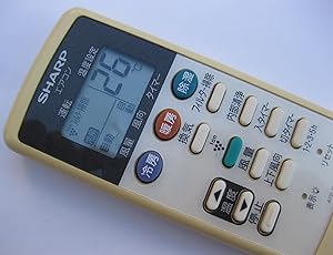 0711  シャープ  エアコン リモコン Amazon.co.jp: シャープ（SHARP) エアコン純正リモコン A731JB