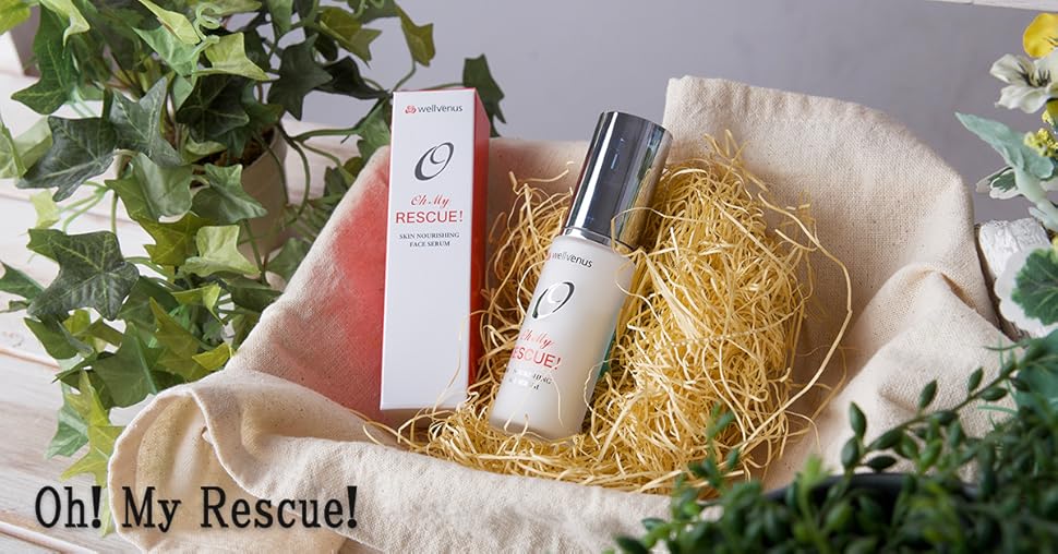 Amazon エイジングケア 美容液 オーマイレスキュー 30ml 年齢肌 乾燥肌 敏感肌 医薬部外品 日本製 ウェルヴィーナス 美容液 通販