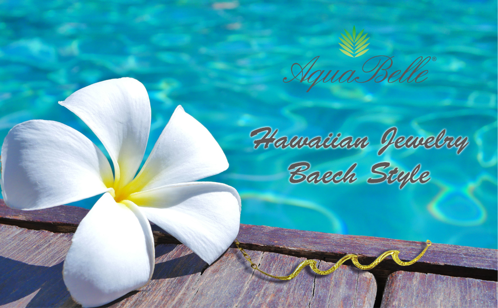 ◆【美品】ハワイアンジュエリー Aqua Belle バングル ◇【美品】ハワイアンジュエリー Aqua Belle バングル