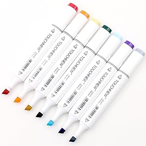 タッチファイブマーカー Amazon | Touch Five (タッチファイブ) 60色 の アート スケッチ