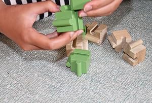 木のパズル　猿　積み木 楽天市場】【SALEクーポンあり】【送料無料】○モンキーパズル 8