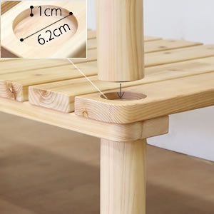 Amazon|家具の基 4分割すのこベッド プラッツ セミダブル 幅120×長さ Amazon|家具の基 4分割すのこベッド プラッツ セミダブル 幅120×長さ