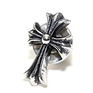 正規品 CHROME HEARTS No2 CH CROSS STUD chrome-hearts-22k-gold-cross-
