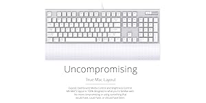 Amazon.co.jp: AZIO Mac用 メカニカルキーボード USB接続 茶軸