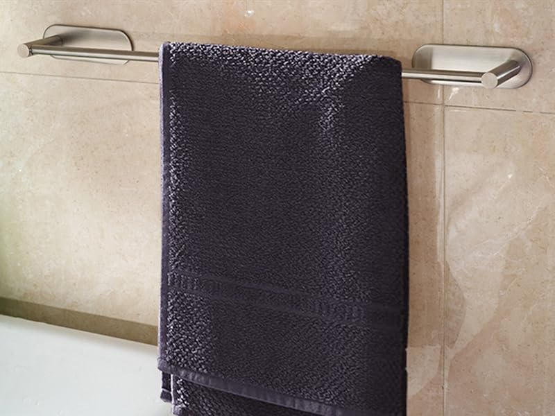 防水 強力負荷 3M粘着 伸縮可能なタオルバー ステンレス製 Amazon | Bathfirst タオルバー 304ステンレス製 約40cm 壁掛け