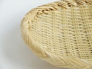 鳥越竹細工　⚫️早い者勝ち！ Amazon | 岩手県二戸 鳥越竹細工 スズ竹(篠竹) 丸ざる 7寸