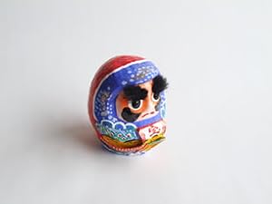 【希少品】松川だるま　宝船　仙台張子　こだわり工芸品 5寸サイズ 郷土玩具 民藝 宮城県 仙台張子 松川だるま 宝船 5寸 : おまめ