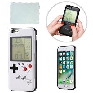 Amazon Co Jp Bestmaple ゲームボーイ 風 Iphone ケース 実際に遊べるレトロゲームを多数内蔵 テトリス バトルシティー シューティング フロッガー インベーダー ビデオゲーム 液晶 ドットゲーム レトロ スマホケース スマートフォン Iphone X ブラック 家電 カメラ